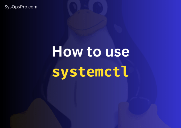 How to use systemctl in Linux